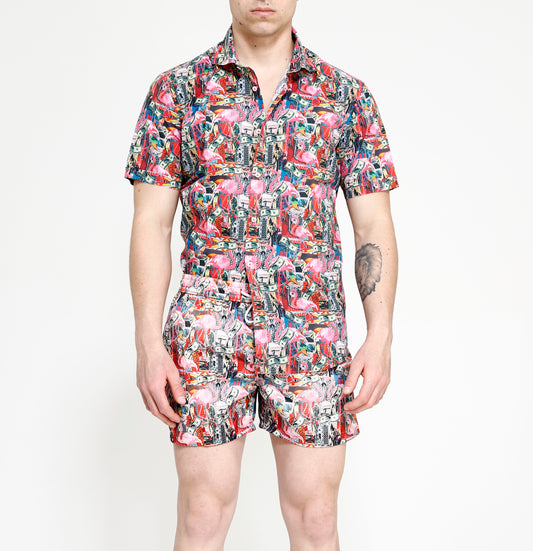 Ocean Drive"Little Havana"Men's Shirt